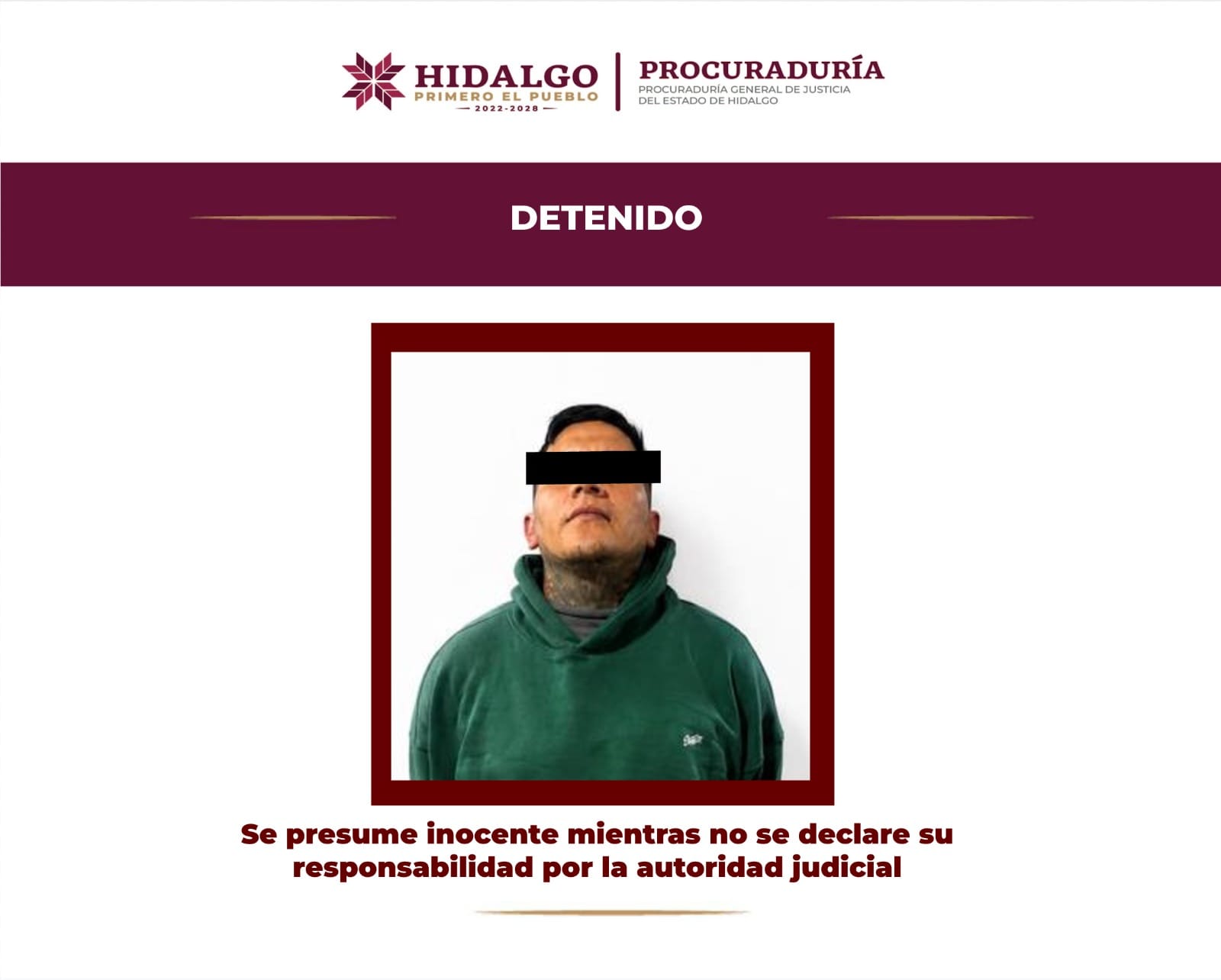 PGJEH detiene a dos personas por presunto narcomenudeo en Mineral de la Reforma Post feature image