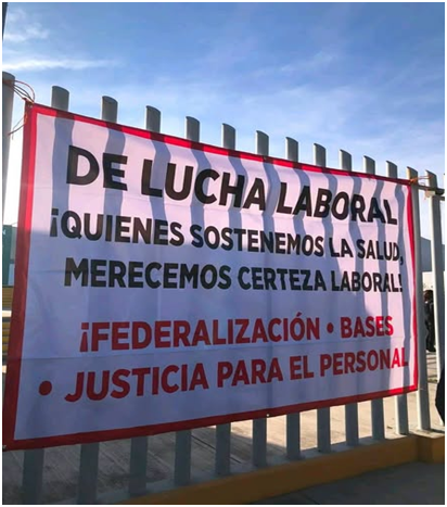 Exigen trabajadores del Hospital de Zimapán atención a sus demandas laborales Post feature image