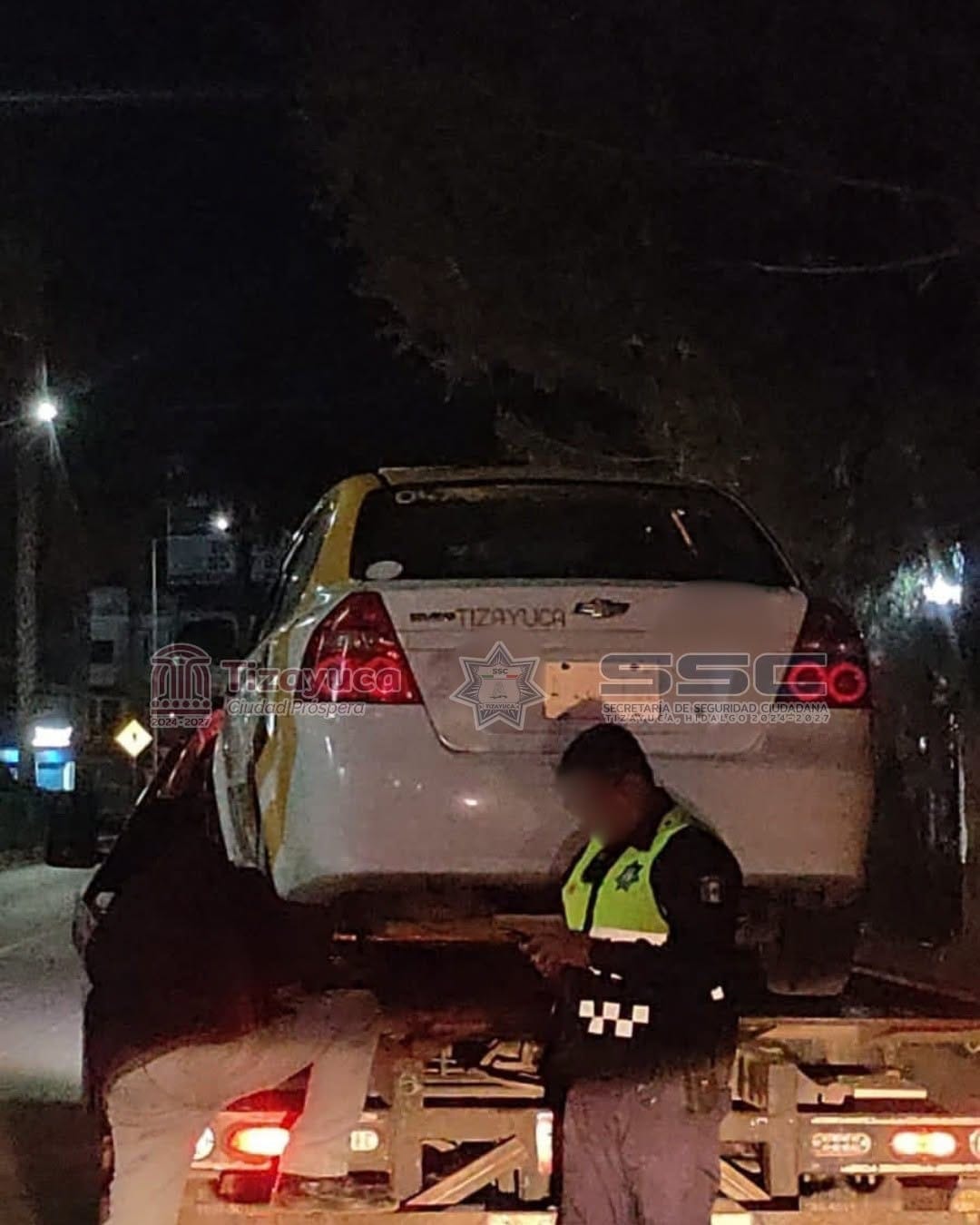 Taxista choca en Tizayuca y queda a disposición del Juez Cívico Post feature image