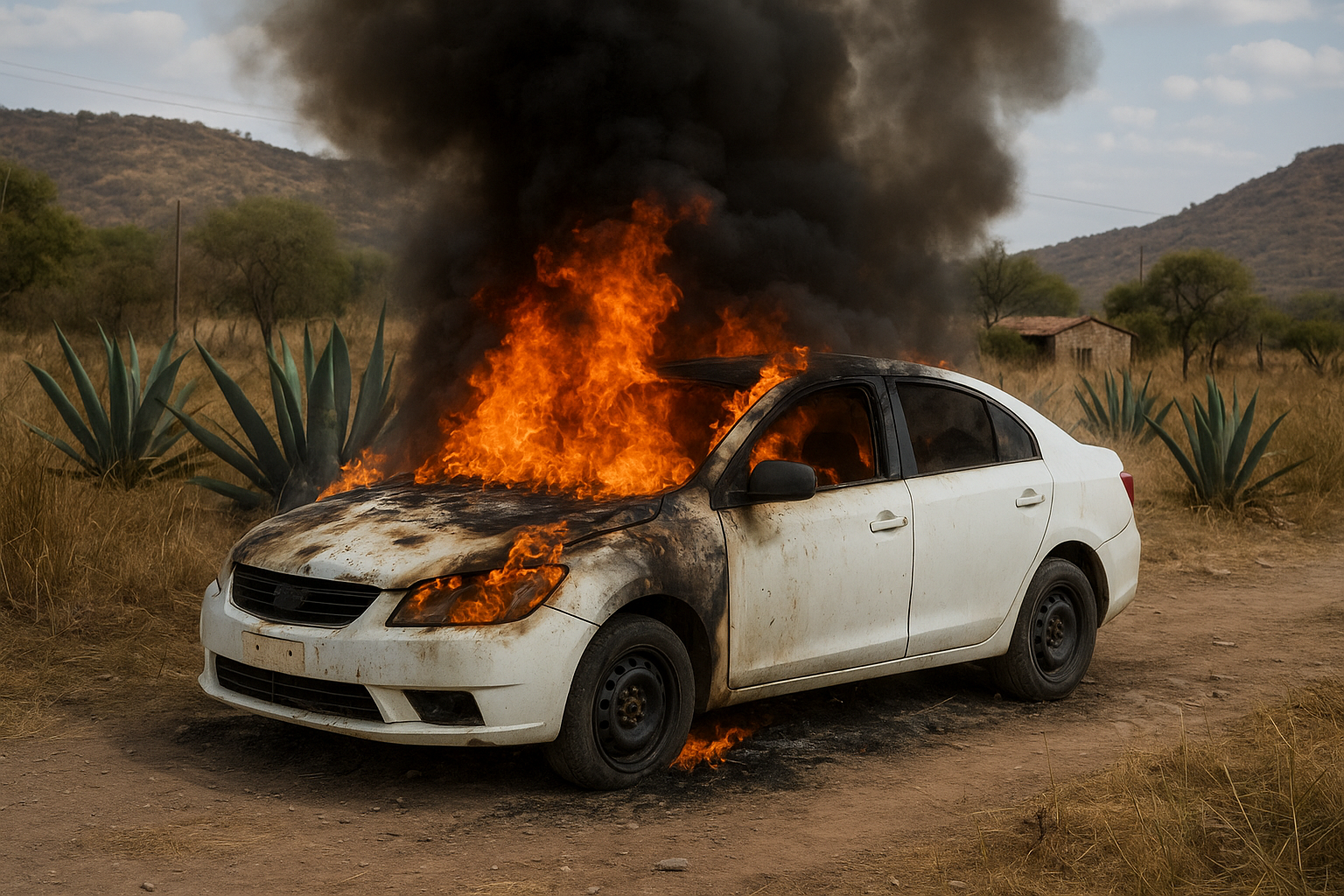 Robo de pencas de maguey provoca movilización en comunidad de Santiago de Anaya imagen destacada