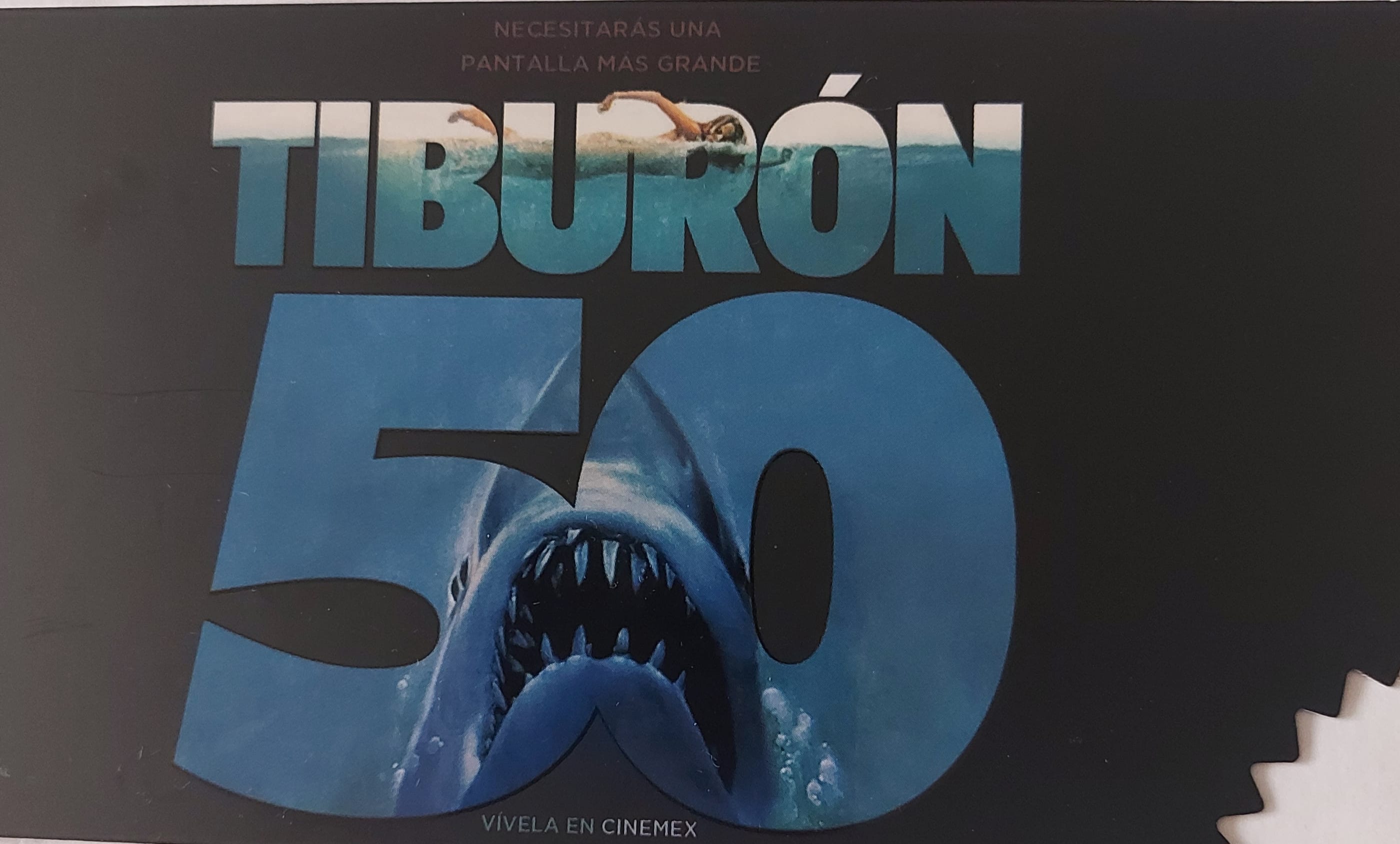 Tiburón llega a la pantalla grande 50 años despúes. imagen destacada