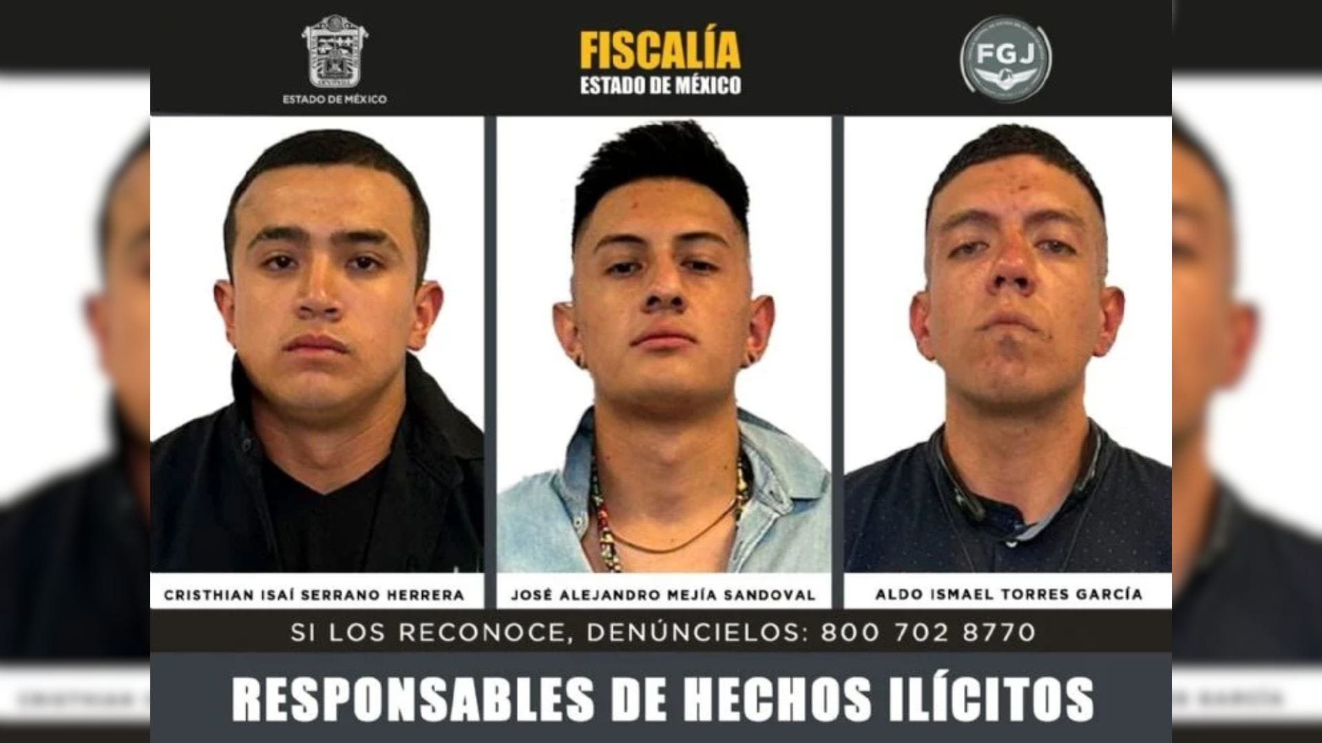 Sentencian a 70 años de prisión a tres falsos policías que operaban en la México-Pachuca imagen destacada