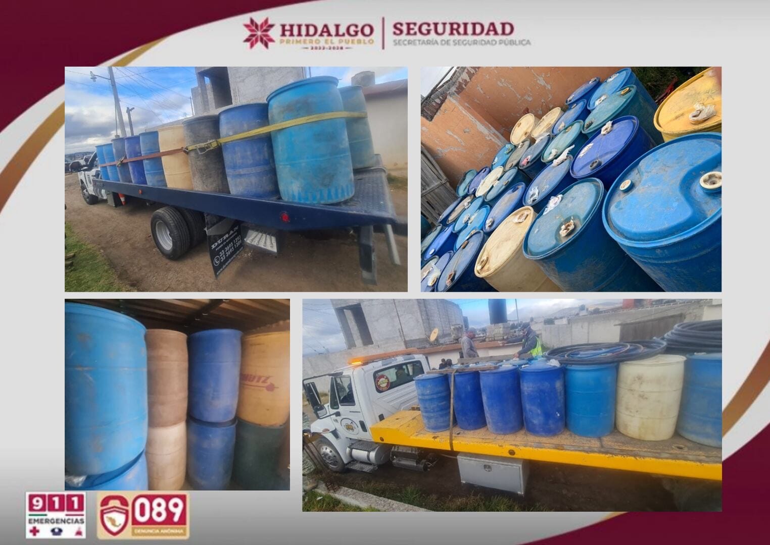 Desmantelan centro clandestino de almacenamiento de hidrocarburos en Hidalgo imagen destacada
