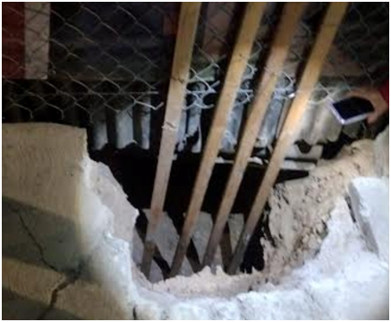 Hallan presunto túnel clandestino hacia red de drenaje en fraccionamiento de Mineral de la Reforma imagen destacada