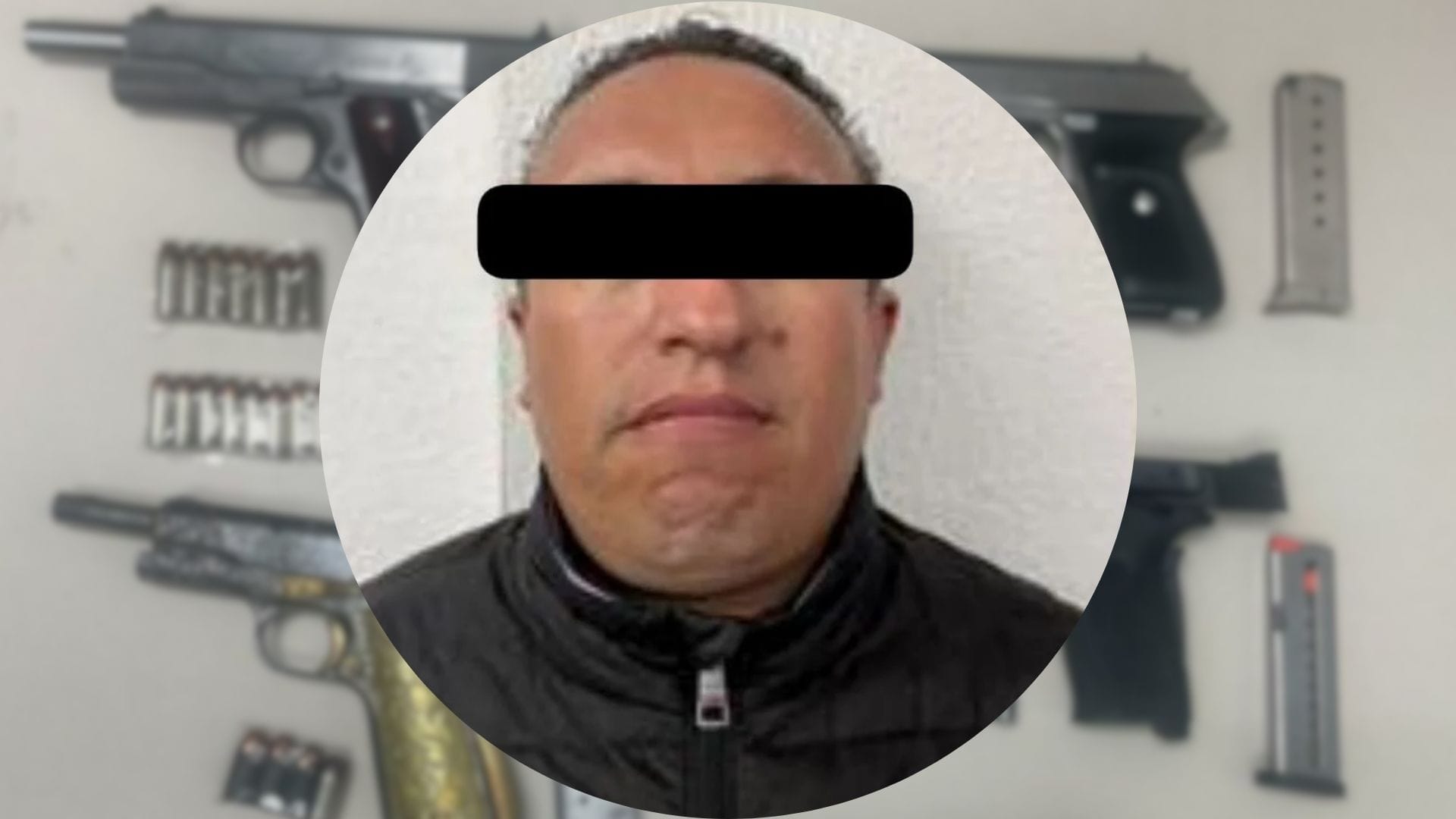 Aseguran a un sujeto, armas y droga en fraccionamiento de Pachuca imagen destacada