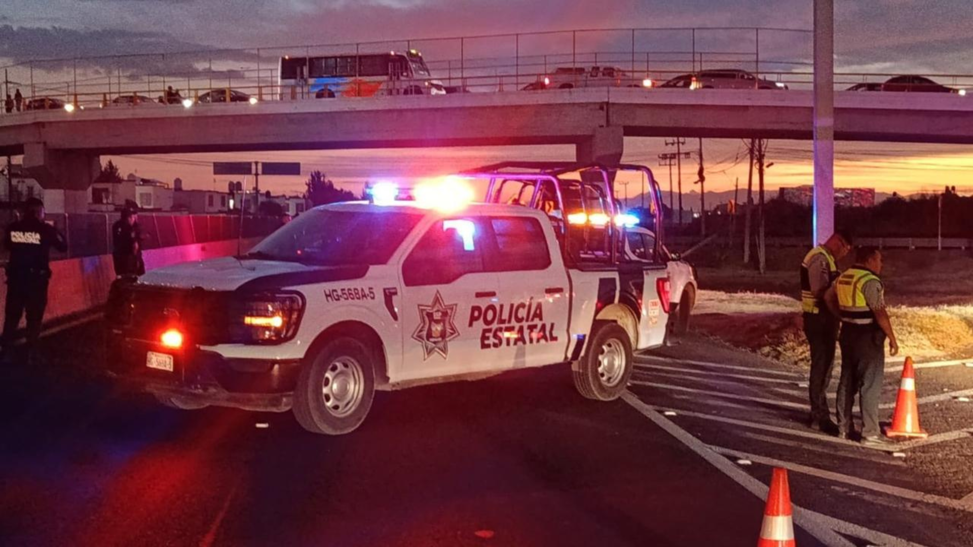 Fuga de gas natural provoca cierre total de la autopista México–Pachuca en Tizayuca imagen destacada