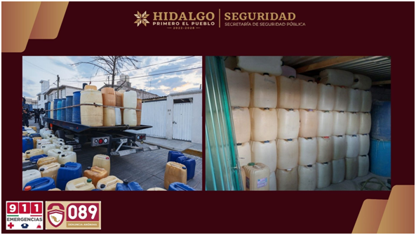 Desmantelan predio para almacenamiento de huachicol en Tepeapulco imagen destacada