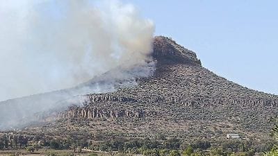 Declaran bajo control incendio forestal en el Cerro del Xicuco; reportan 20 hectáreas afectadas imagen destacada