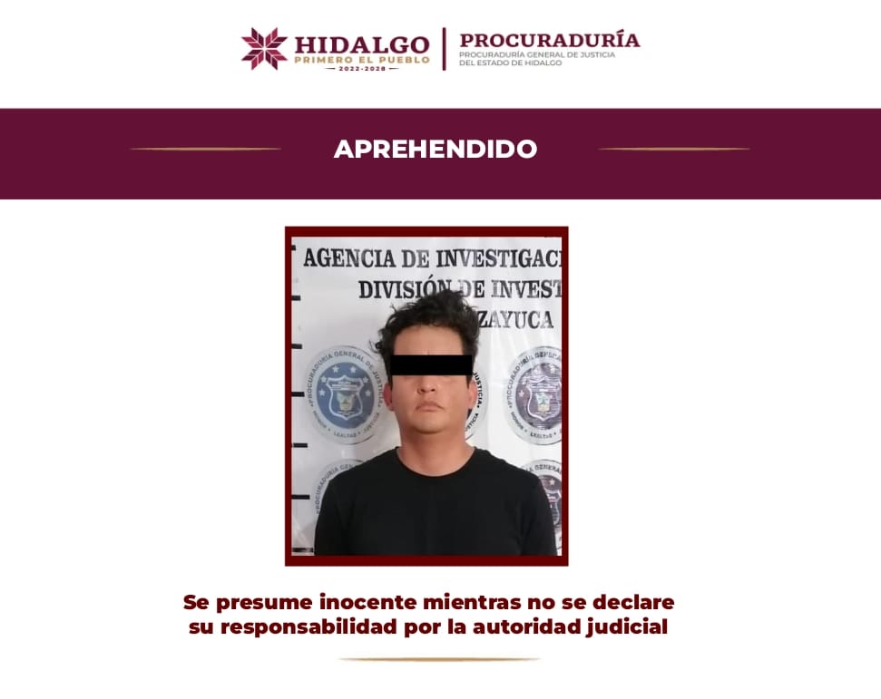 Detienen en Hidalgo a probable responsable de feminicidio en Veracruz imagen destacada