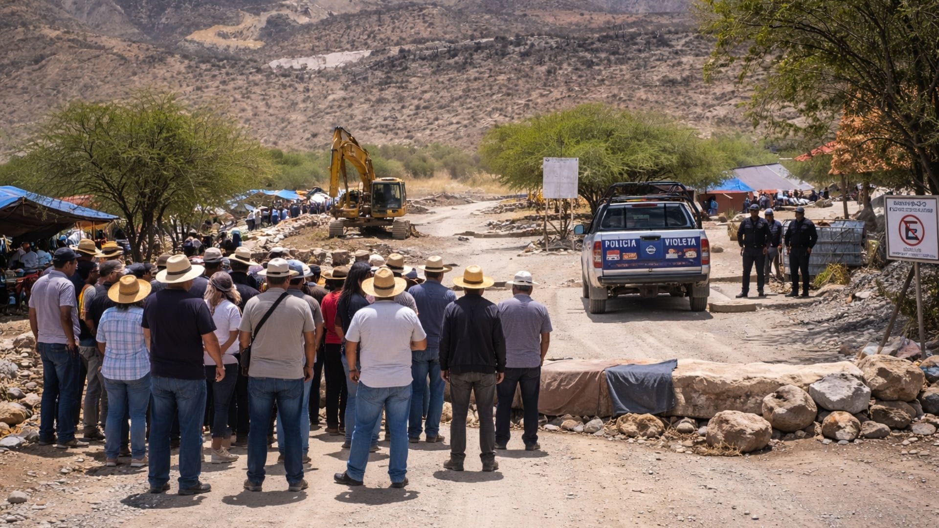 Comuneros frenan obra del Tren México–Querétaro en Tula por afectaciones al campo imagen destacada