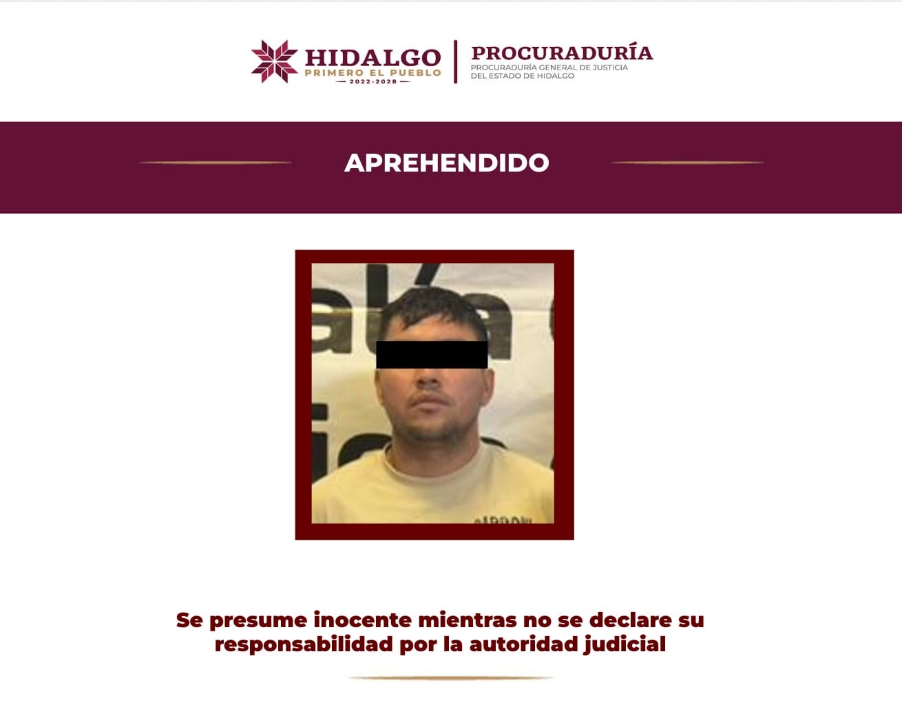 Detienen en Tizayuca a hombre buscado en Oaxaca imagen destacada