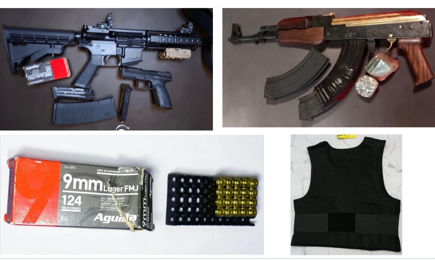 Aseguran armas, droga, y vehículos en cateos en Hidalgo imagen destacada