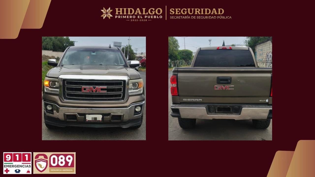 Aseguran en Mineral de la Reforma camioneta robada en Estados Unidos imagen destacada
