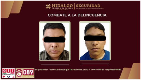 Aseguran 27 kilos de cristal y detienen a dos personas en Tula imagen destacada