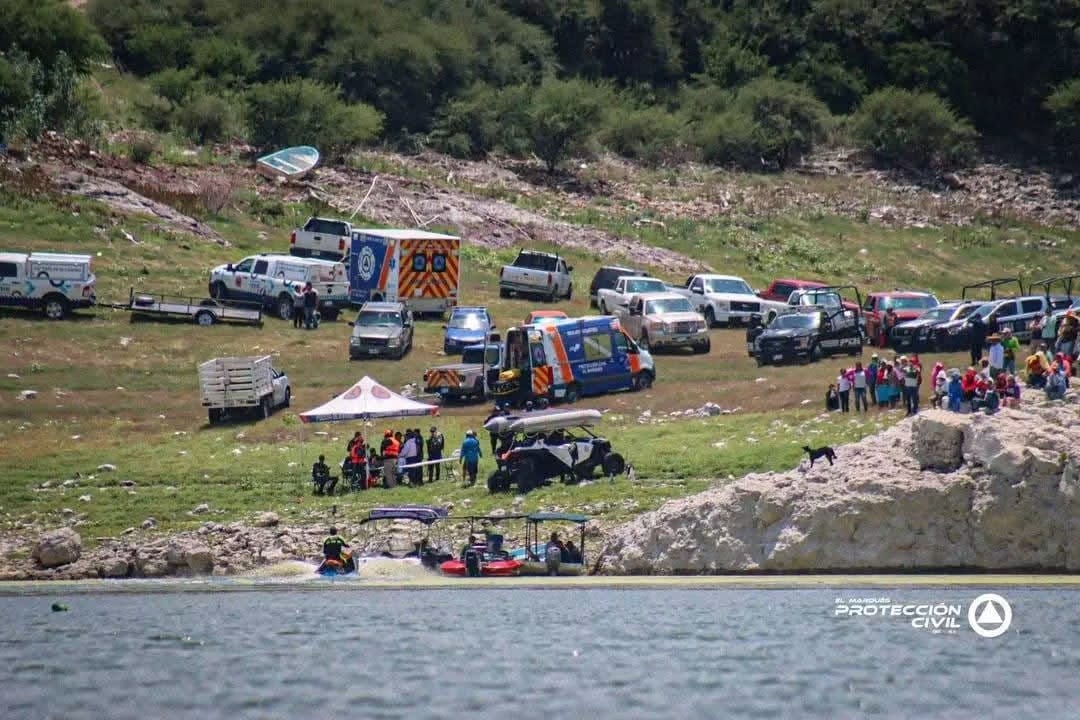Concluye búsqueda de víctimas tras accidente de embarcación en la presa Zimapán imagen destacada