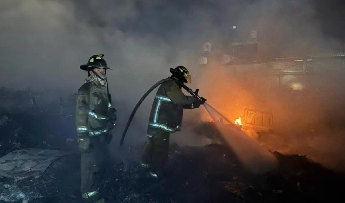 Se incendia deshuesadero imagen destacada