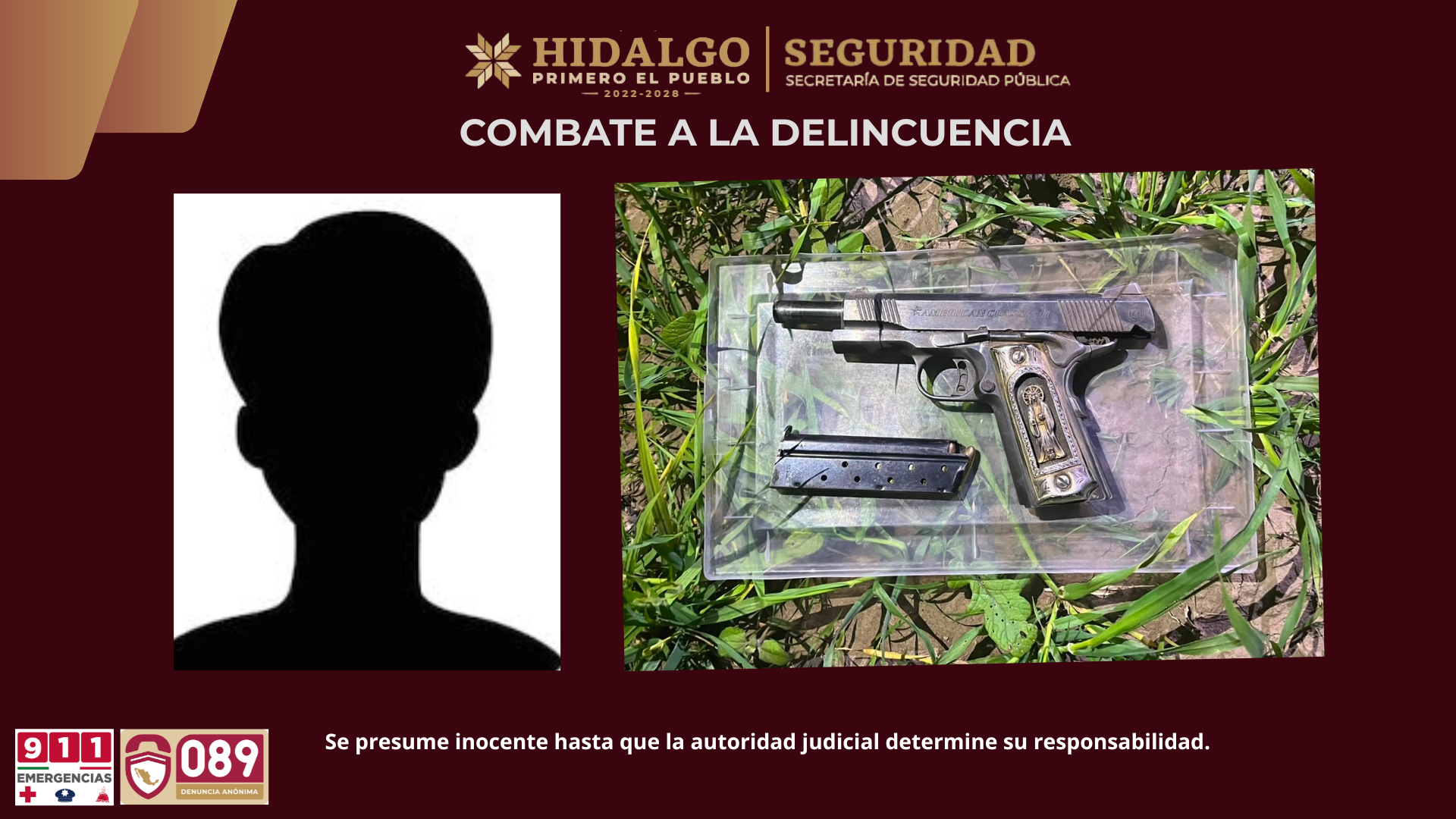 Detienen a menor por presunto homicidio imagen destacada