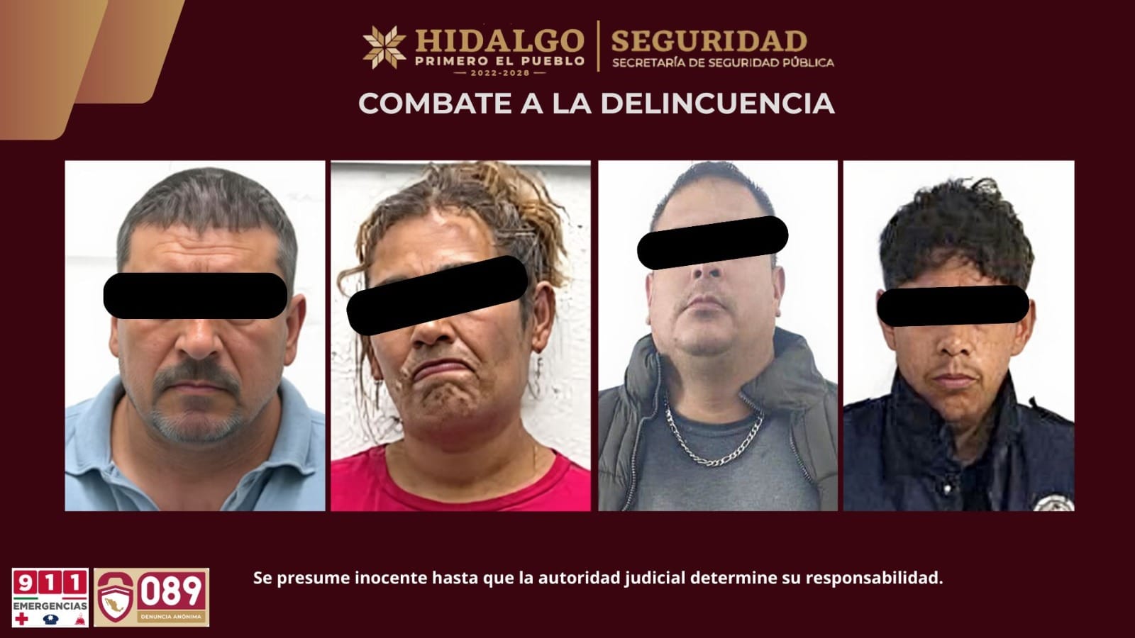 Cuatro detenidos por diversos delitos imagen destacada