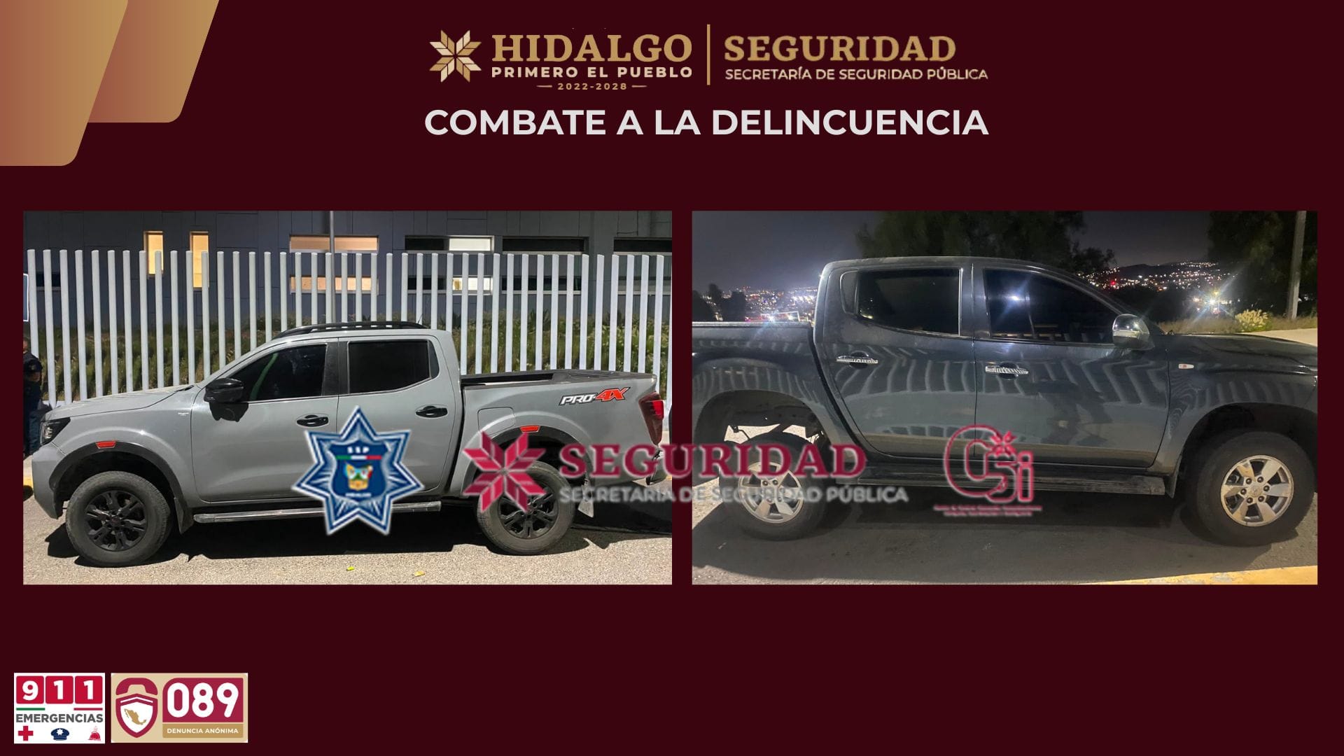 Operativo en Huichapan deja cinco detenidos imagen destacada