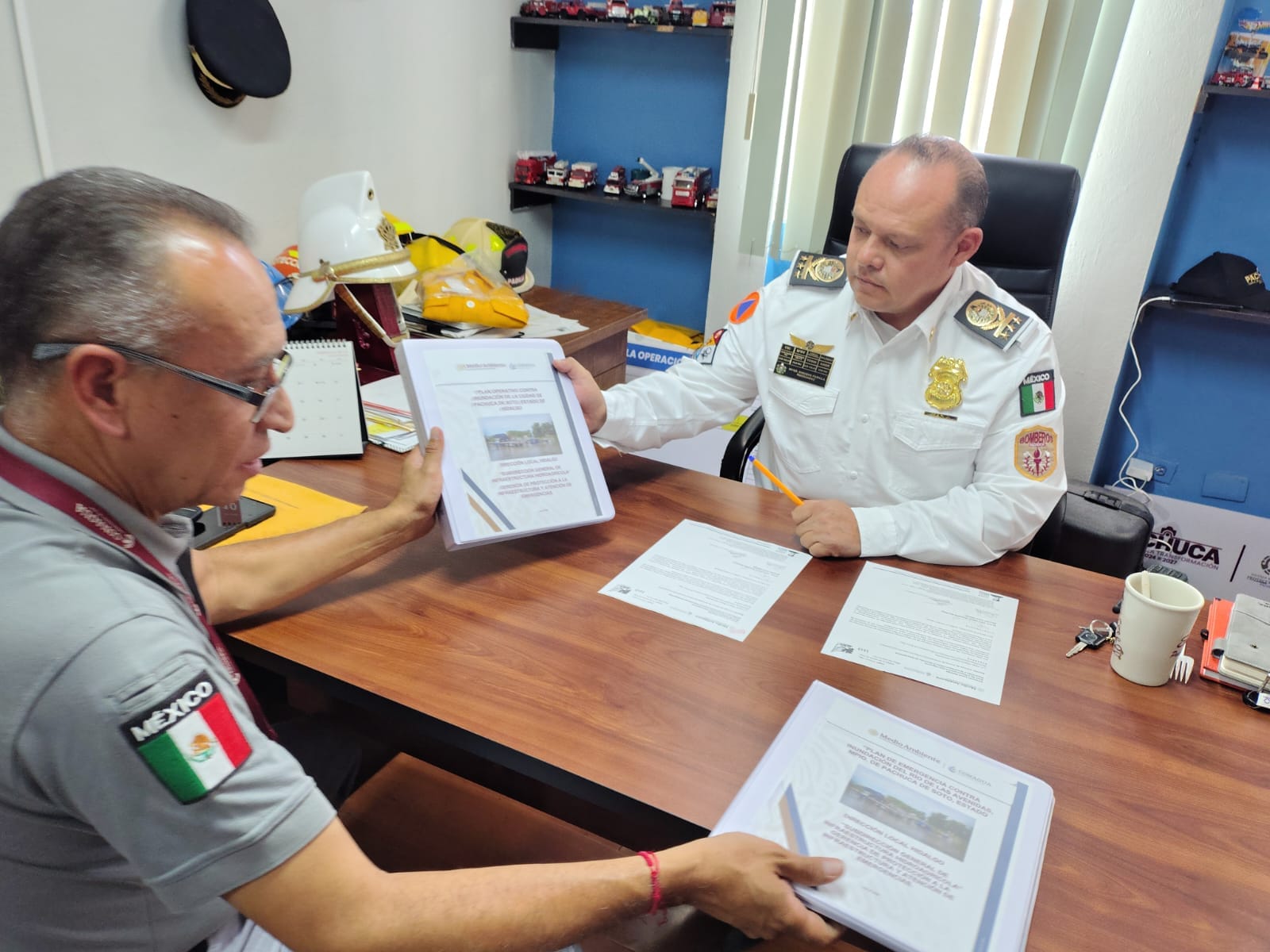 Conagua entrega planes para prevenir inundaciones y enfrentar el estiaje en Hidalgo imagen destacada
