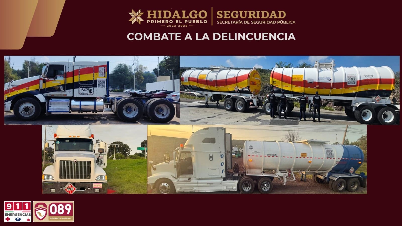 Recuperan 90 mil litros de hidrocarburo robado en Tula y Singuilucan imagen destacada