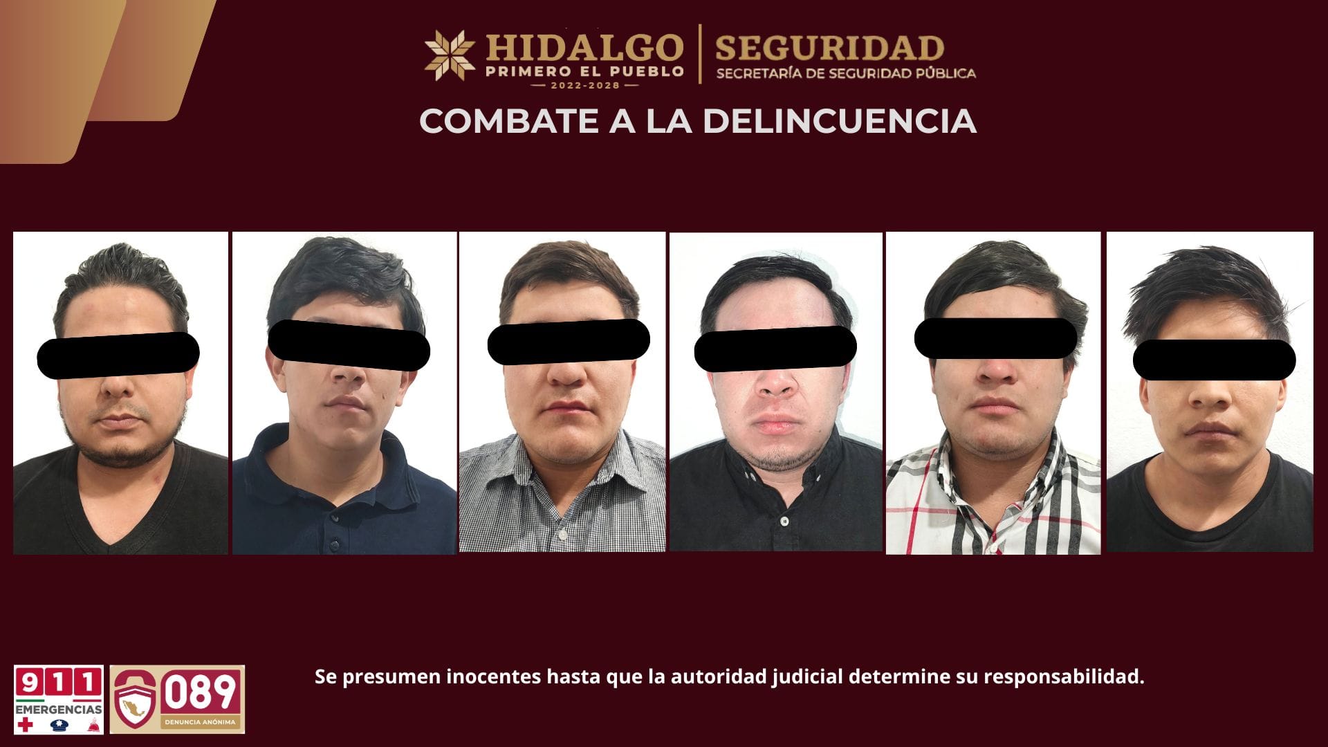 Detienen a seis hombres y aseguran armas y droga durante operativo en Tecozautla imagen destacada