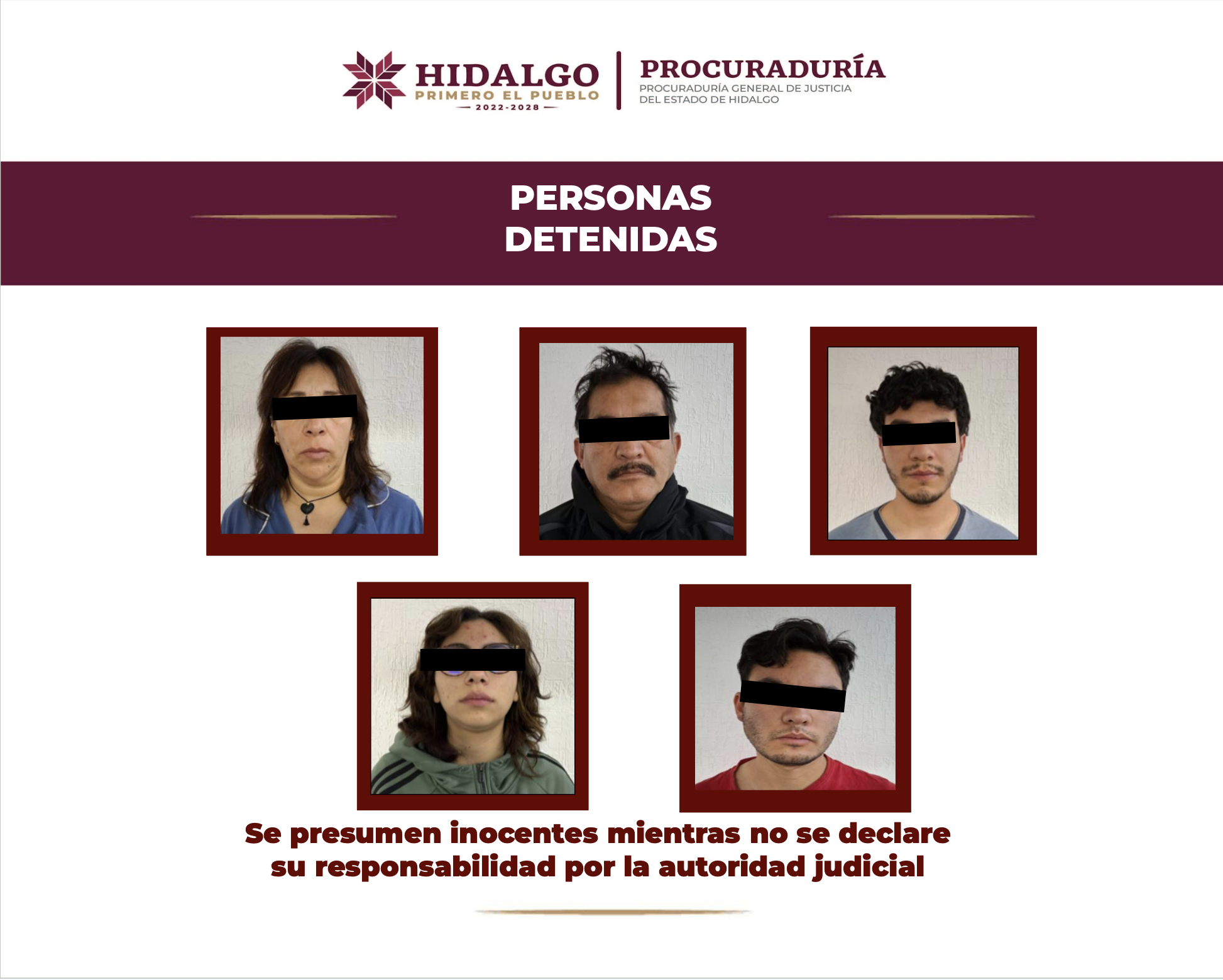 AIC detiene a cinco personas por presunto narcomenudeo en Pachuca imagen destacada