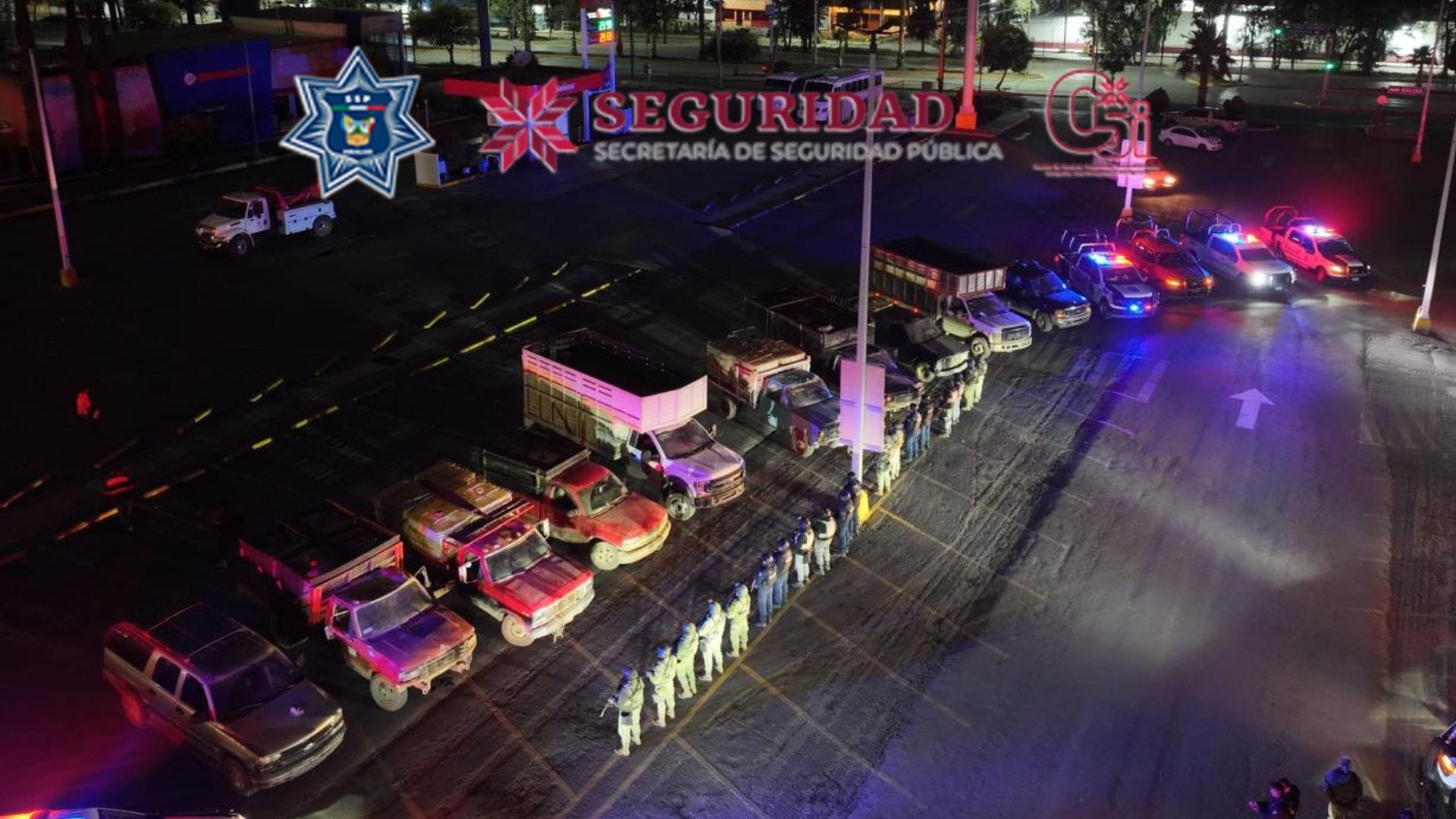 Aseguran 12 camionetas y más de 13 mil litros de hidrocarburo en Tula de Allende imagen destacada