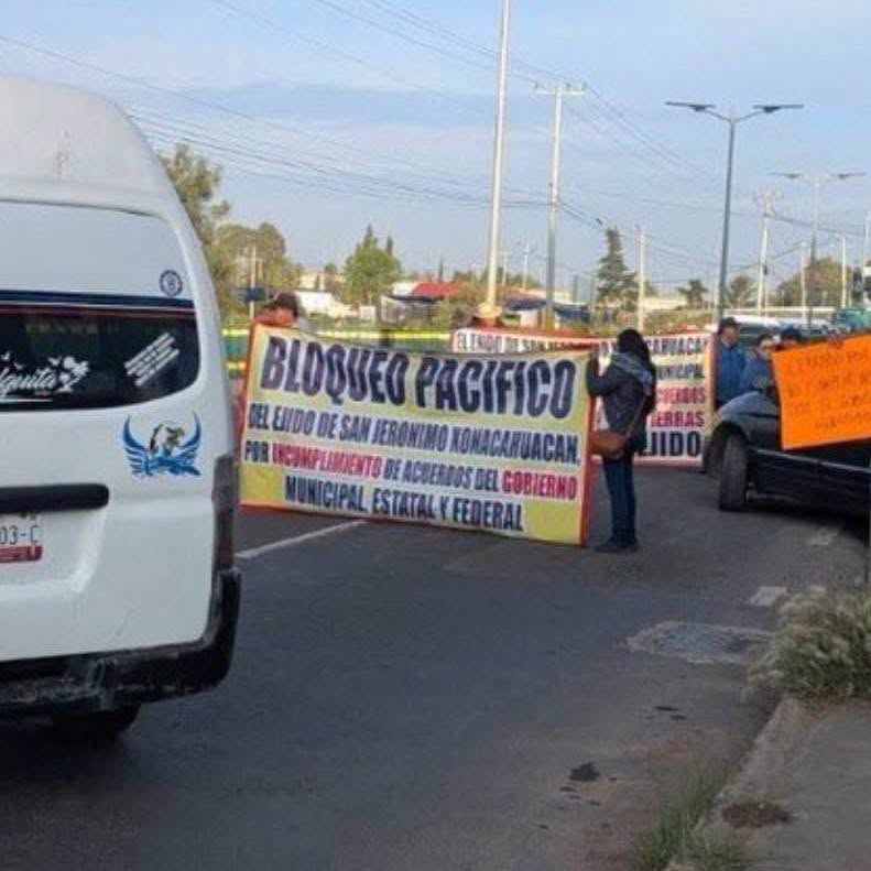 Bloqueo afecta acceso al AIFA desde la México-Pachuca imagen destacada