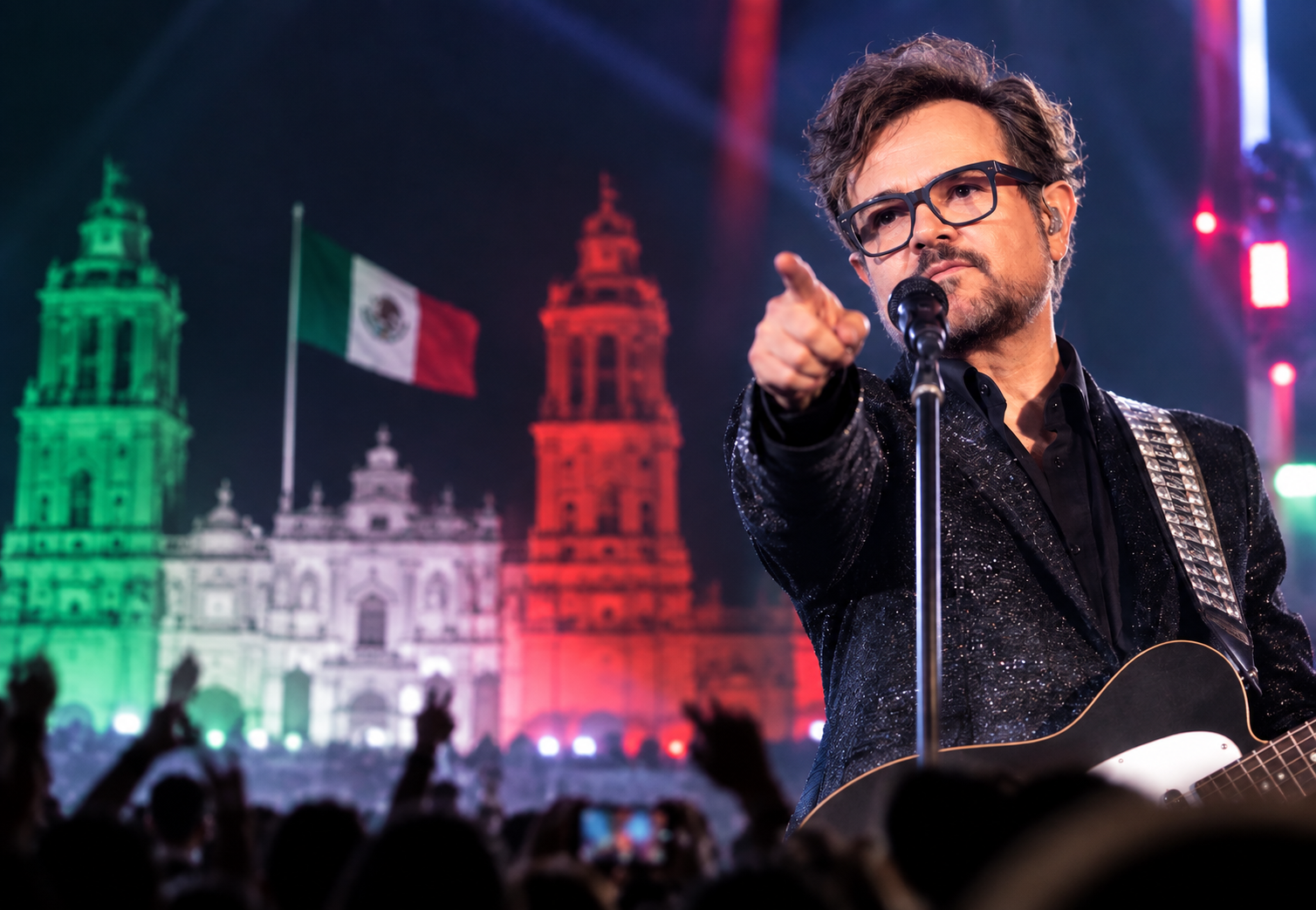 “¡Pidan canciones mías!”: Aleks Syntek causa polémica durante el festejo del 15 de septiembre imagen destacada