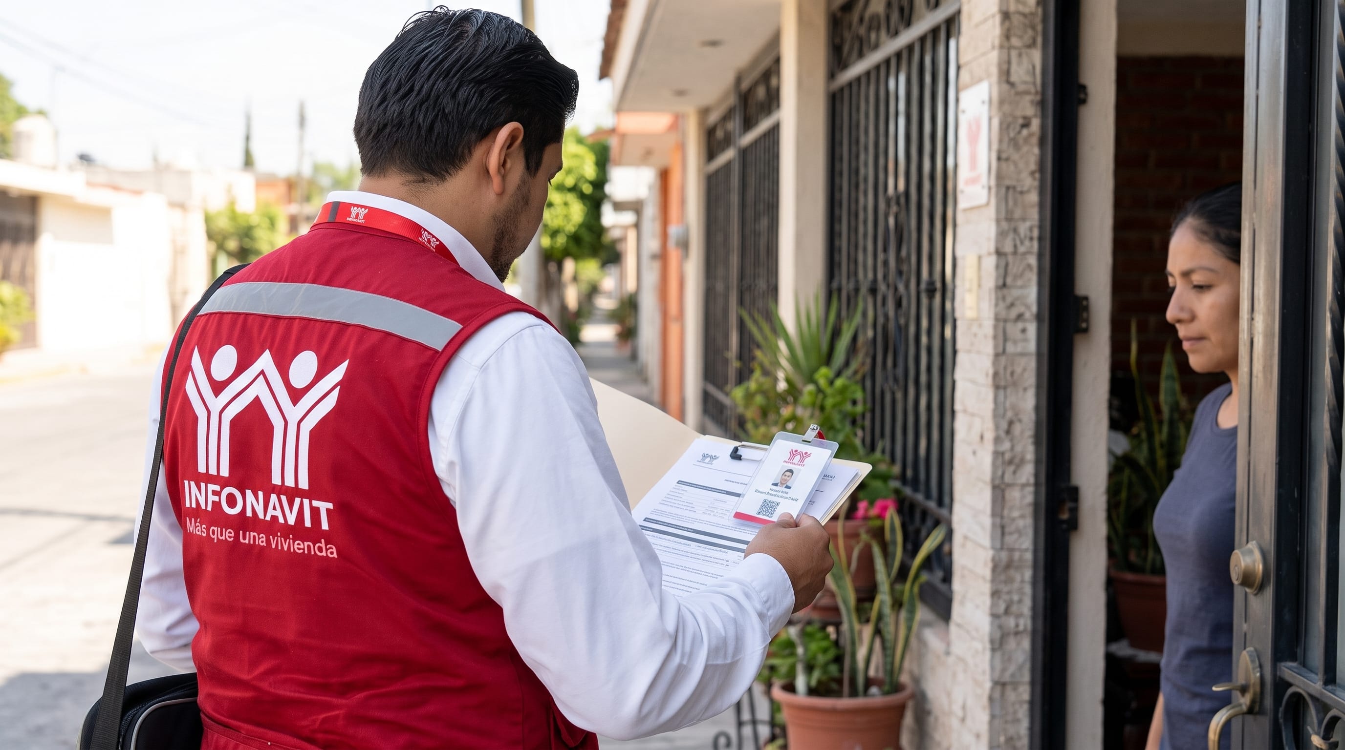 Infonavit visitará a acreditados con adeudos; así puedes identificar a sus asesores imagen destacada