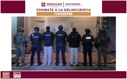 Cateo en Tlaxcoapan deja armas, drogas y equipo táctico asegurados imagen destacada