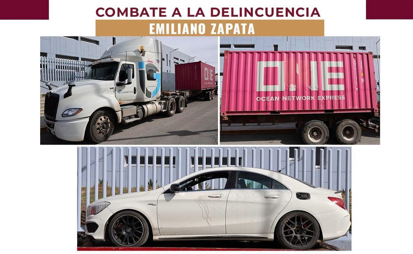 Recuperan tractocamión robado y detienen a un hombre en Emiliano Zapata imagen destacada