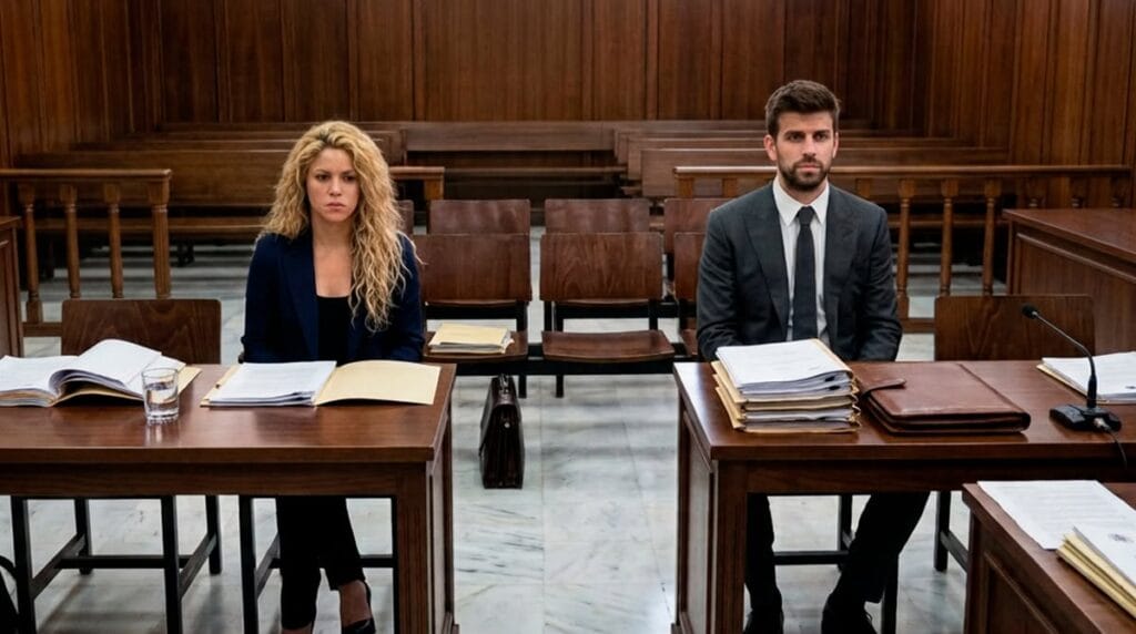 Se reencuentran Shakira y Piqué en los juzgados imagen destacada