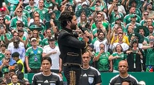 Alejandro Fernández emociona al mundo al interpretar el Himno Nacional en la inauguración del Mundial 2026 imagen destacada