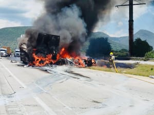 Fuerte accidente en el Arco Norte imagen destacada